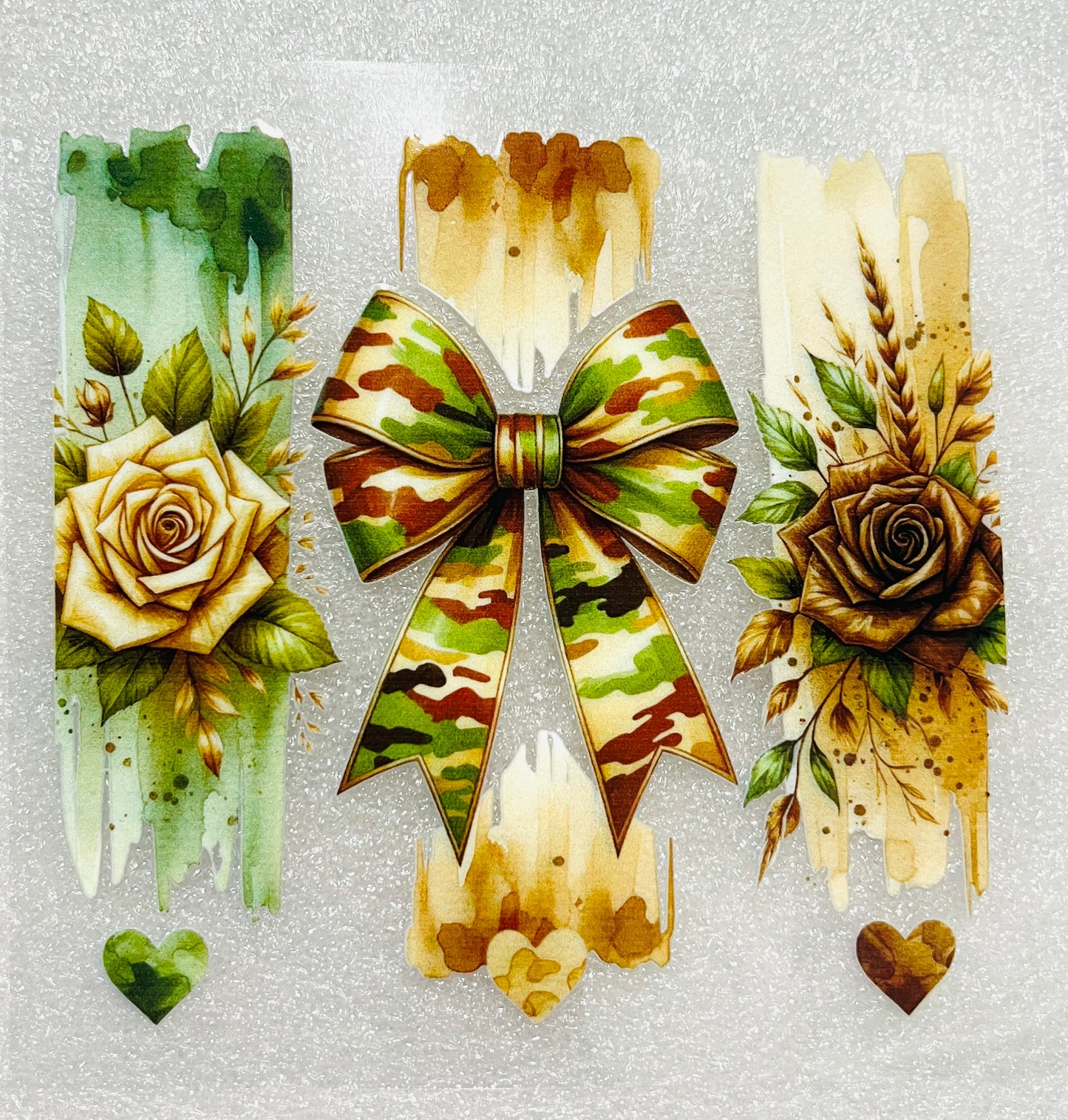 Bows, Flowers, Fruit, Hearts etc