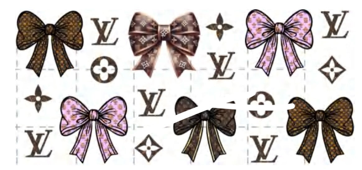 Bows, Flowers, Fruit, Hearts etc
