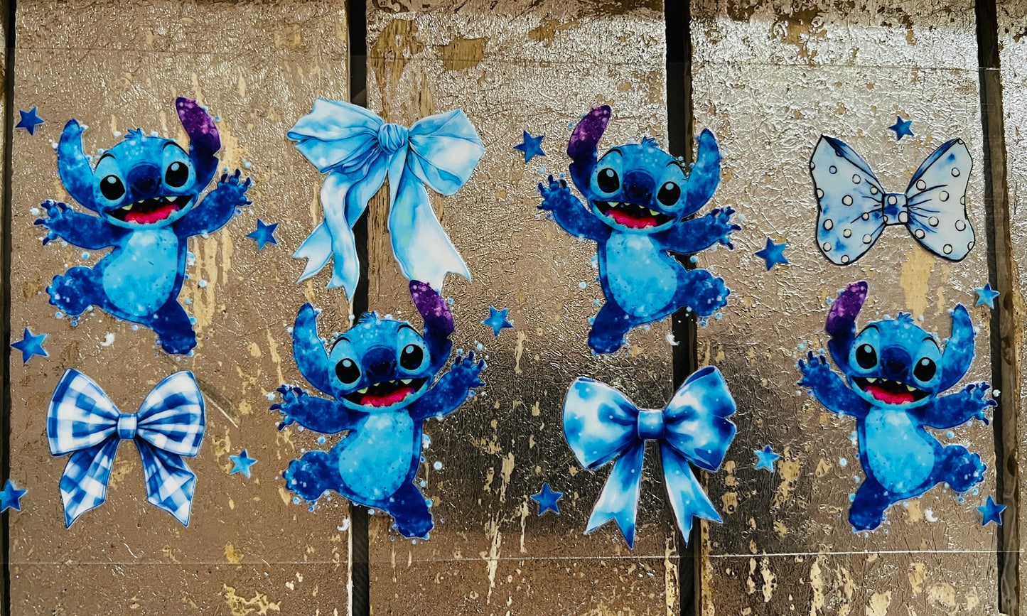 Blue Alien & Crew