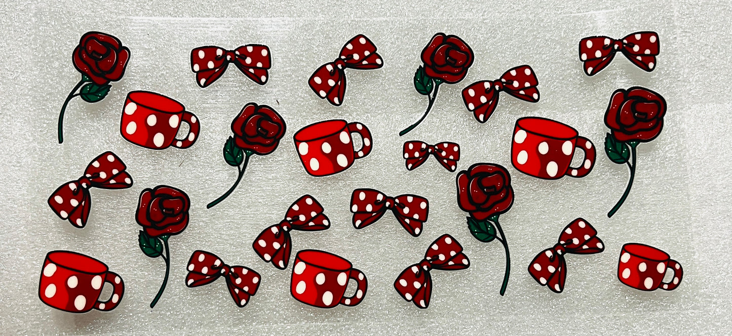 Bows, Flowers, Fruit, Hearts etc