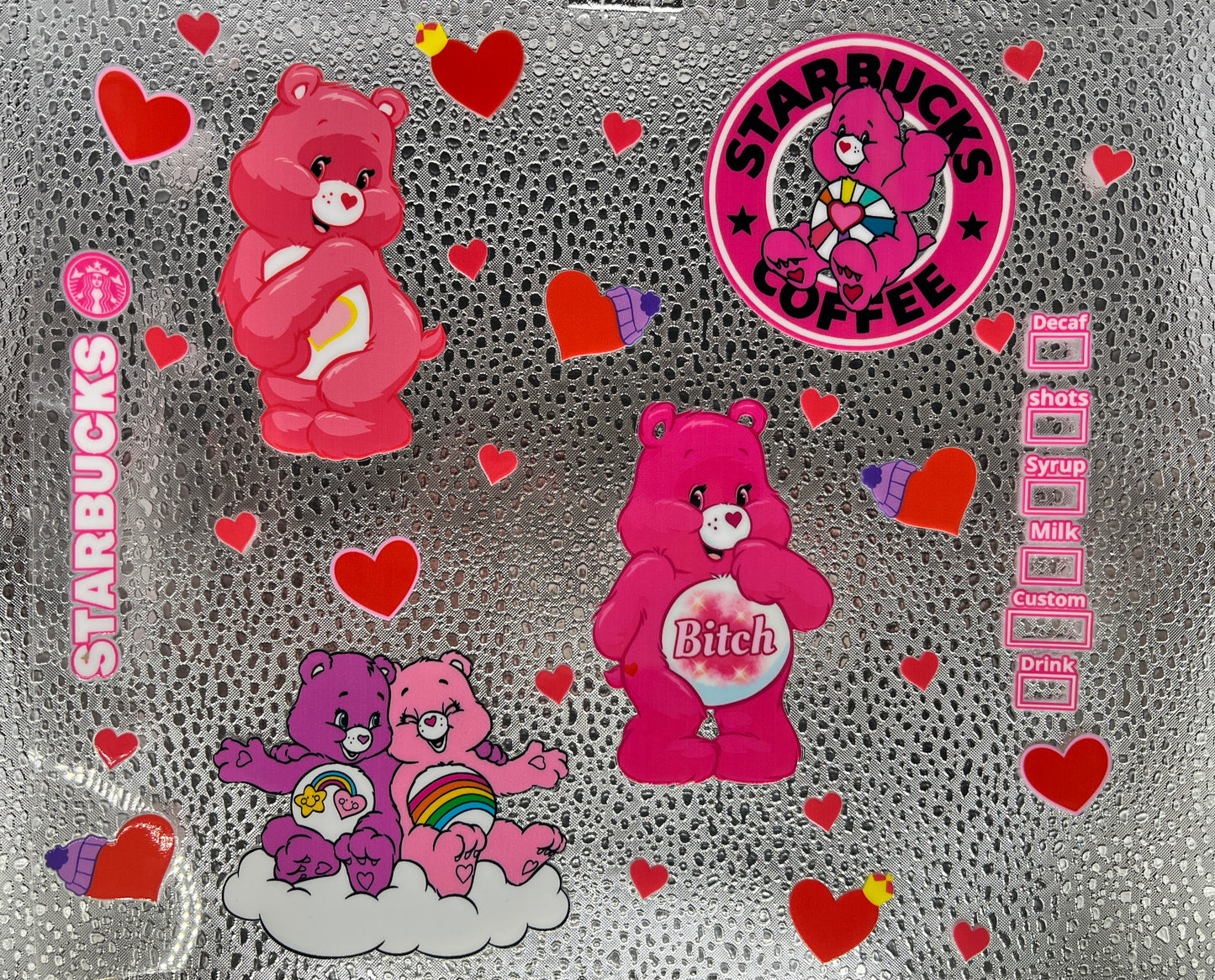 20oz UV DTF Transfers