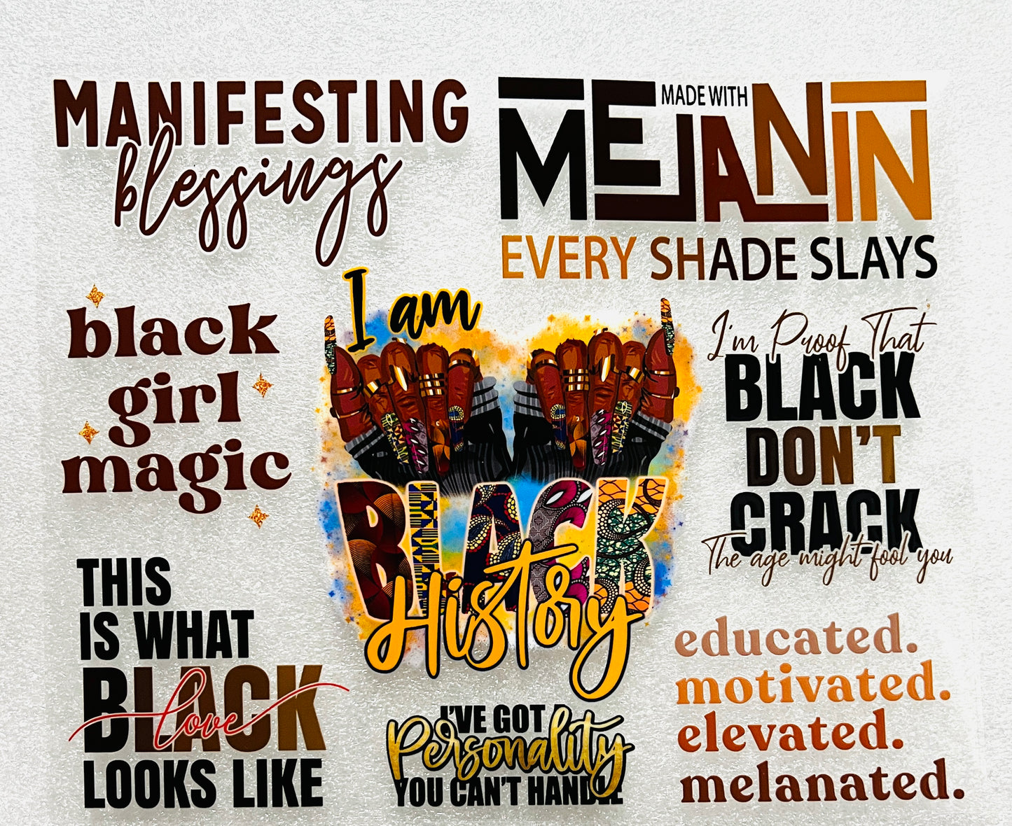 Religious, Melanin, Affirmation, Phrases