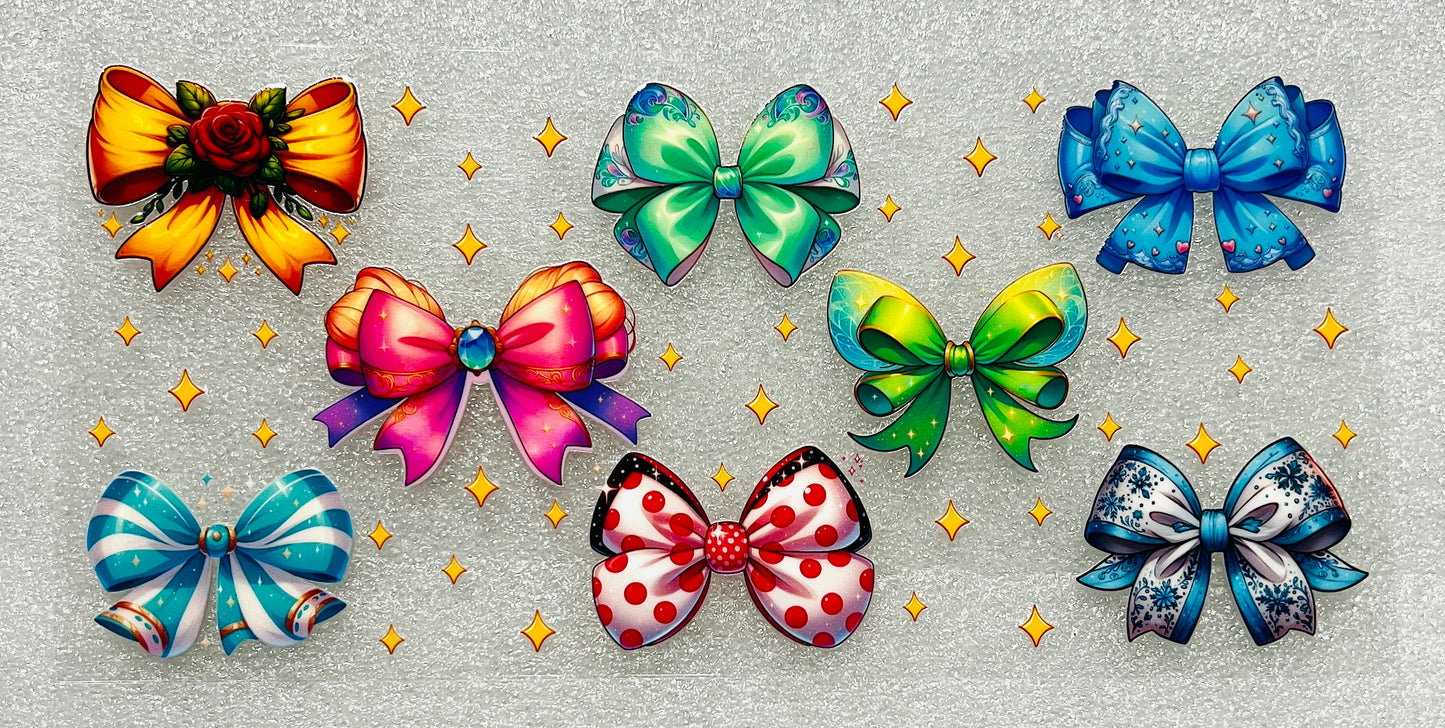 Bows, Flowers, Fruit, Hearts etc