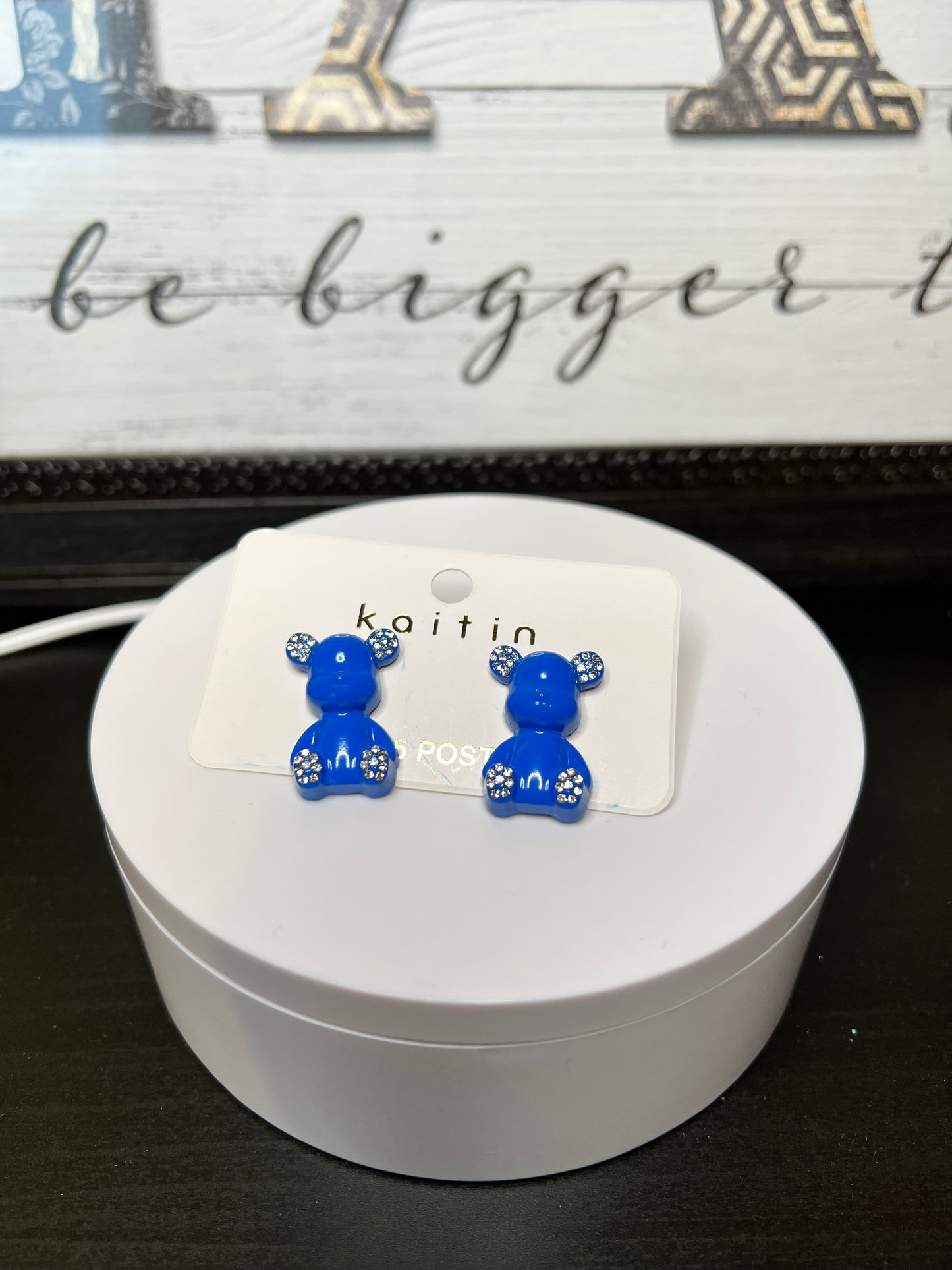 Teddy Bear Studs