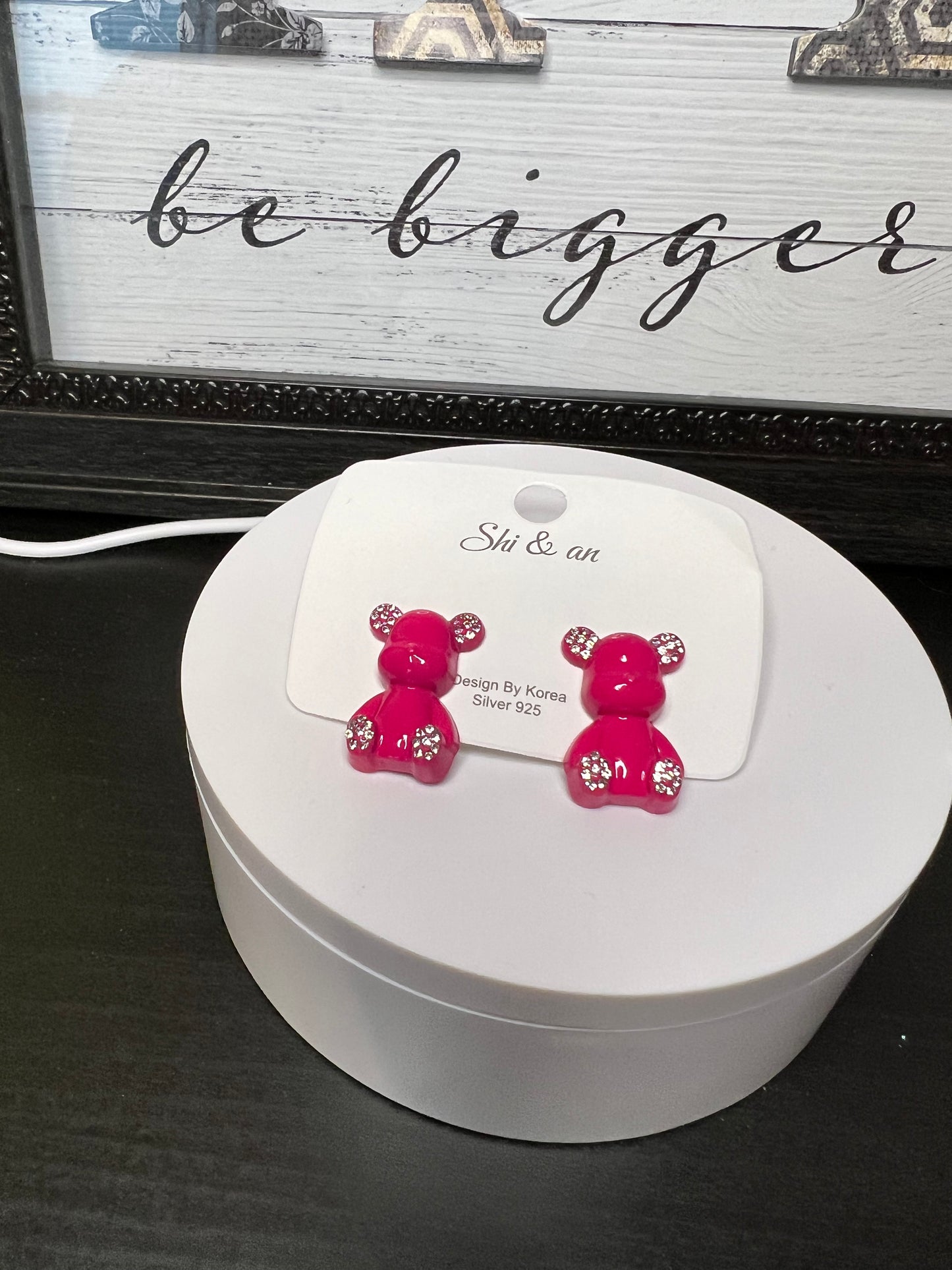 Teddy Bear Studs
